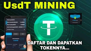 MINING USDT DAFTAR DAN DAPATKAN USDTNYA [upl. by Grube]