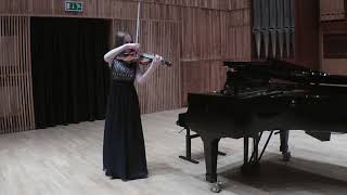 Julia Chojnacka  Wieniawski EtudeCaprice Op18 No 5 [upl. by Johanan]