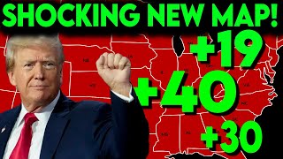 TRUMP DEMOLISHES HARRIS IN LATEST POLLS  2024 Election Map Prediction [upl. by Nnylrebma]