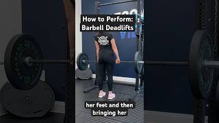 How to Perform Barbell Deadlift [upl. by Barnett]