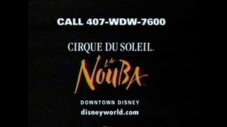 Cirque du Soleil La Nouba at Walt Disney World Television Commercial 2000 [upl. by Wilsey]