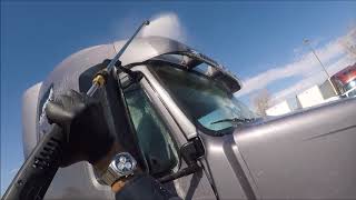 Washing a Volvo truck with Nerta Active Diamond Foam [upl. by Sherm]