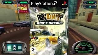 DUnit Drift Racing PS2  BGMOST  Track 3 [upl. by Aeet]