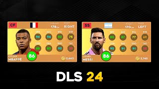 DLS 24  Official Top 30 Best Players In Dream League Soccer 2024 [upl. by Eema]