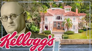 The Incredible Story of Kelloggs Florida Estate From Corn Flakes to Mansions [upl. by Enahsal131]