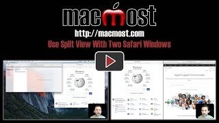 Use Split View With Two Safari Windows 1301 [upl. by Sib]