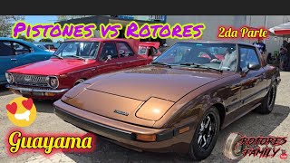 2da Parte Auto Show Rotores y Pistones en Guayama PR mazda rx7 rx8 rotary allmotor turbo rx3 [upl. by Ijuy]