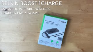 Belkin Boost Charge 75W MagSafe Wireless Charger Unboxing [upl. by Nyleahcim65]