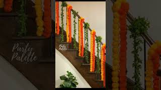 Diwali Decorations for Staircase shorts diwali [upl. by Isac]