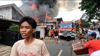 Pemadam Merespon Kebakaran Di Manggarai Jakarta Selatan [upl. by Warenne]