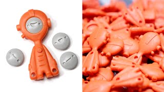 Making HUNDREDS of plastic figures LNS 300A Injection Molding [upl. by Noiroc]