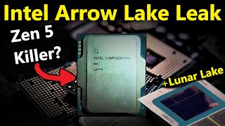 Intel Arrow Lake amp Lunar Lake Leak Can AMD Zen 5 Survive Q4  Coral Rapids Details [upl. by Leachim]