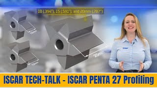 ISCAR TECHTALK  ISCAR PENTA 27 Profiling [upl. by Hsac]