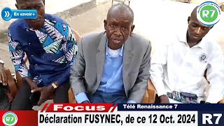 FUSYNEC APPELLE A UNE GREVE GENERALE DE L’ENSEIGNEMENT AU CONGOBRAZZAVILLE A COMPTER DU 14 1024 [upl. by Chabot]