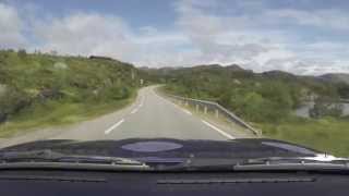 Norwegian road trip Scenic drive to Lysebotn  onboard [upl. by Yerrok]