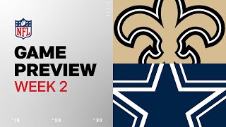 New Orleans Saints vs Dallas Cowboys  2024 Week 2 Game Preview [upl. by Gleich]