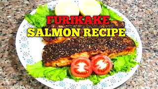 AIR FRYER FURIKAKE SALMON RECIPE Food Diary Yolly C Digital Diary [upl. by Meta469]