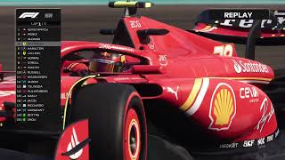 F1® 24  Miami Sprint Race Highlights Theatre Mode [upl. by Nylecaj]