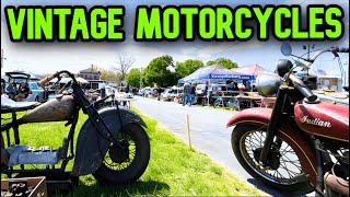 The Coolest Bikes In Oley PA Harley Davidson Indian amp More 2024 AMCA [upl. by Tammi]