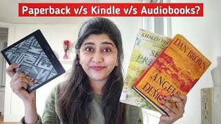 Paperback या Kindle या Audio Books  जाने कौनसा माध्यम है सस्ता और बेहतर [upl. by Erinna]