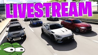 🔴LIVE  ASSETTO CORSA AND CARX STREET WITH VIEWERS [upl. by Ardiedak41]