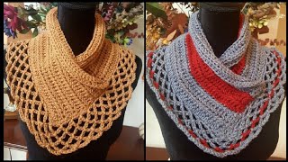 New Super Stylist Button Cowls Bulky New Colourful Neck Warmer Designs Scarf Patterns Free Diy Easy [upl. by Einnob366]