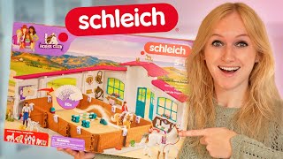 MEGA Schleich paarden RIJHAL unboxing 🤩🐴  WINACTIE [upl. by Iverson]