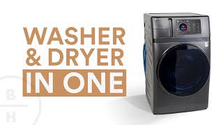 The Best Washer and Dryer IN ONE GE Profile UltraFast Overview [upl. by Anahc806]