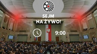 Sejm na żywo 7 uchwał o ustanowieniu roku 2025 czyimś rokiem głosowania [upl. by Wolenik]