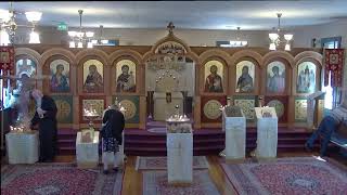 Chrismation and Divine Liturgy 20241006 [upl. by Irab]