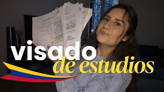 ¿CÓMO solicitar visado de estudios en España siendo colombiano 2024 🇨🇴 [upl. by Tanny]