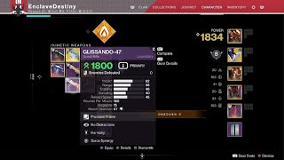 Destiny 2 breakneck 99 Engrams focused for God roll [upl. by Accebber]