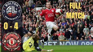 FULL MATCH Bolton Wanderers vs Manchester United PL 06  07 Week 10 [upl. by Nihs]