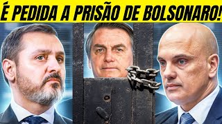 É PEDIDA A PRISÃO DE BOLSONARO E MAURO CID TÁ LASCADO [upl. by Sidalg]