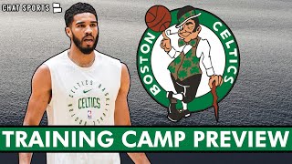 Boston Celtics BIGGEST Storylines Heading Into Training Camp  Celtics Rumors [upl. by Audrit]