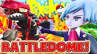 MINECRAFT POKEMON MODDED BATTLEDOME TOURNAMENT MINIGAME  PIXELMON MINECRAFT MOD CHALLENGE 1 [upl. by Robins]