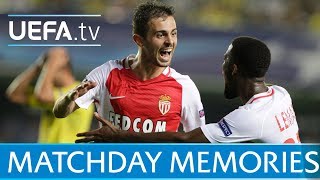 Monaco Man United Bayern Playoff round memories [upl. by Ecire]