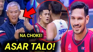 Pinag aasar ni JMF si Chot Reyes Muntik mag ka suntukan Choker is back TNT vs SMB [upl. by Aizirk]