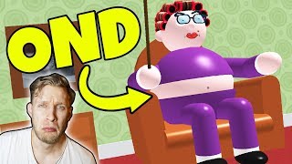 OND BEDSTE MOR OBBY  Dansk Roblox Escape Grandmas House Obby [upl. by Tisha]