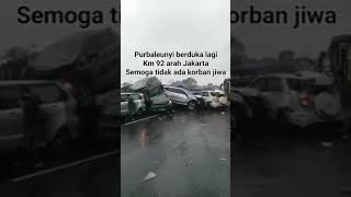 prayfor km92 purbalenyi arah Jakarta vidioshort km92 purbalenyi tolcileunyi [upl. by Rellim59]