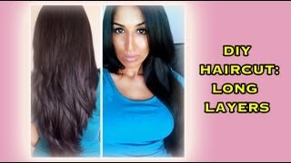 DIY Haircut  Long Layer for all hair types [upl. by Carlos]