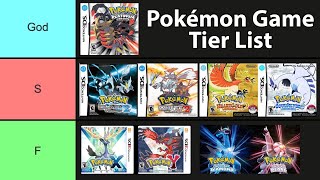 Ranking EVERY GENERATION OF POKÉMON GAMES [upl. by Aldo]