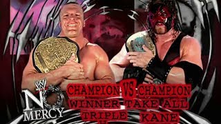 WWE Kane vs Triple H No Mercy 2002 Promo [upl. by Sawyor925]