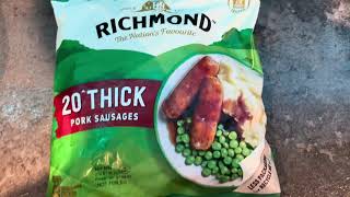 Richmond Frozen Sausages With Aldi Silicon Liner [upl. by Annamaria]