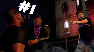 CREATING A GANG MEMBER AND GETTING JUMPED INTO THE SAINTS  Saints Row Gameplay Walkthrough Part 1 [upl. by Franek]