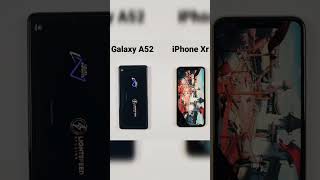 iPhone XR Vs Samsung A52 PUBG Test  A12 Bionic Vs Snapdragon 720G [upl. by Dreher]