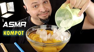 ASMR Compot 🍑 Cu Gheata 🧊 fara vorbe MUKBANG 🇷🇴 [upl. by Abijah894]