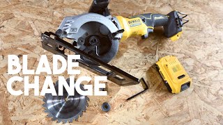 How to change a circular saw blade for beginner [upl. by Acsisnarf239]