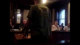 Unprofessionalism at WilkesBarre City Council meeting  June 13 2013 [upl. by Hedges]