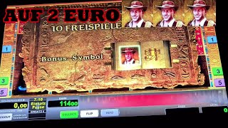 Freispiele ohne Ende Book of Ra Deluxe 2€ Novoline Spielothek Geht ab 2024 [upl. by Still]